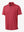 3D view of MAELREG Performance Jersey Print Polo in Red Navy Flower – breathable golf fabric