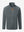 3D rendering of reversible fleece jacket with 5 pockets in dark grey