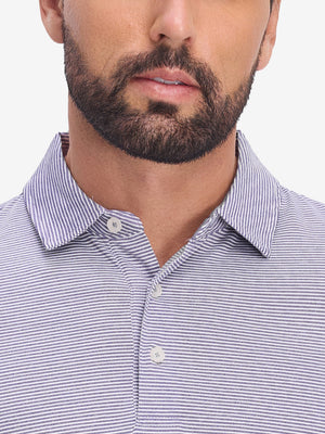 Polos de golf a rayas, cómodos y transpirables