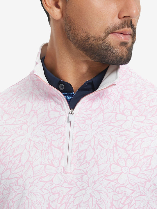 Full Print Quarter Zip Pullover