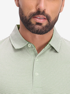 Polos de golf a rayas, cómodos y transpirables