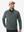 Heather Brushed Rib Knit Quarter Zip with 2 Pockets