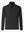 Ultra-Soft Brushed Fleece Lining Quarter Zip Sweatshirt in black, 3D product view