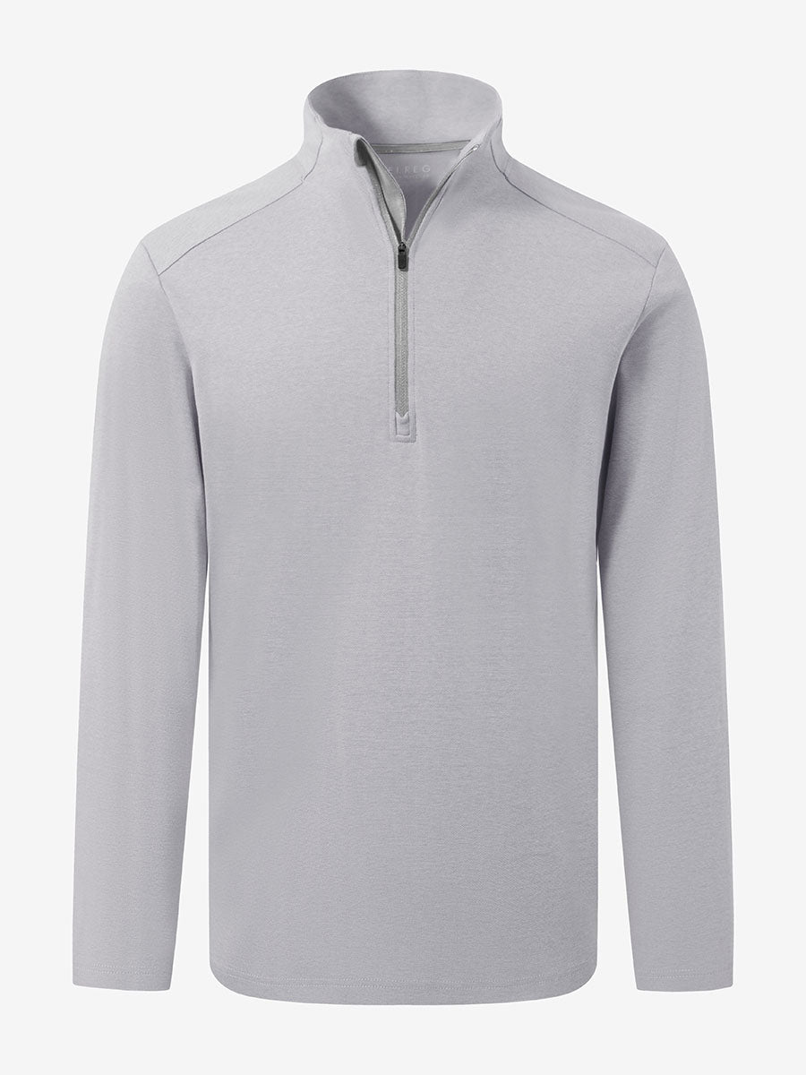 Performance Heather Golf 1/4 Zip Pullover