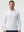 Vertical Stripes Ribbed Knit Hoodies Sweatshirt