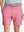 Front view of youth wearing pink Heather Performance Golf Shorts, showing fit and style