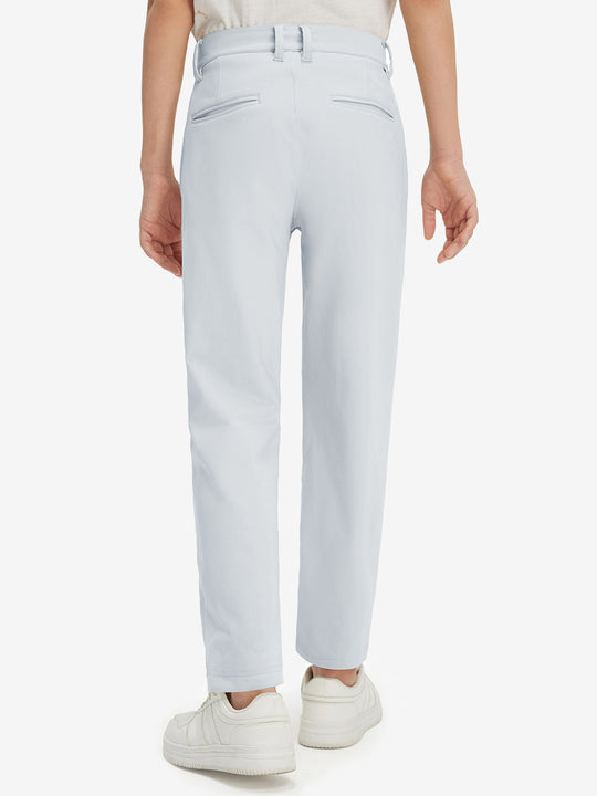 Boys Stretch Fleece Lined Casual Golf Pants