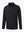 3D view of BLACK Premium Jacquard Quarter Zip Pullover showcasing texture and fit.								
