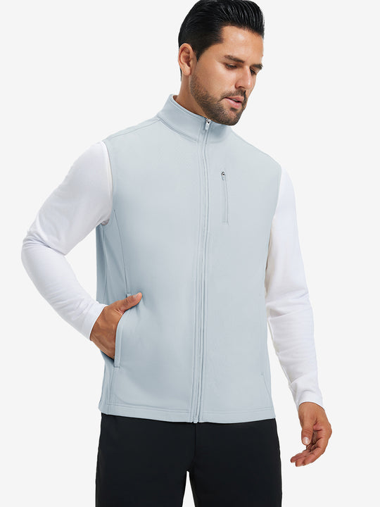 Water-Resistant Fleece Golf Vests