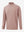 3D front display of Men’s Long Sleeve Mock Turtleneck Shirt in Pink Heather, clean and modern fit.