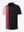 3D view of BLACK Moisture Wicking Color Block Polo Shirt showing fabric and color block design.