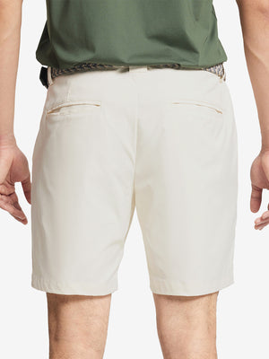 Pantalones cortos de golf de rendimiento para hombre con parte delantera plana