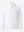 Front 3D view of Premium jacquard quarter zip pullover in white with refined structure