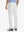 Back view of Stretch Plain Everyday Pants, tailored silhouette with clean lines – WHITE