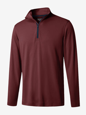 Moisture Wicking Quarter Zip Pullover