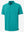 3d rendering of the turquoise feather weight jacquard polo shirts, displaying the texture and silhouette clearly