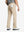 KHAKI Water-Resistant Fleece Lined Pants, back lower body view with golf glove in rear pocket