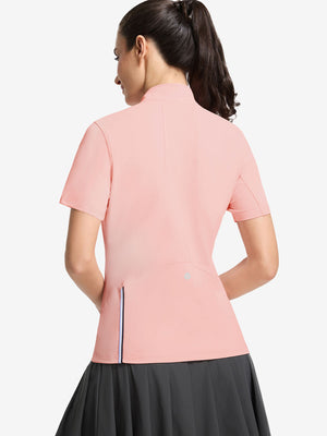 Women's Breathable 1/4 Zip Pullover Golf Shirts