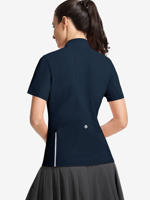 Women's Breathable 1/4 Zip Pullover Golf Shirts