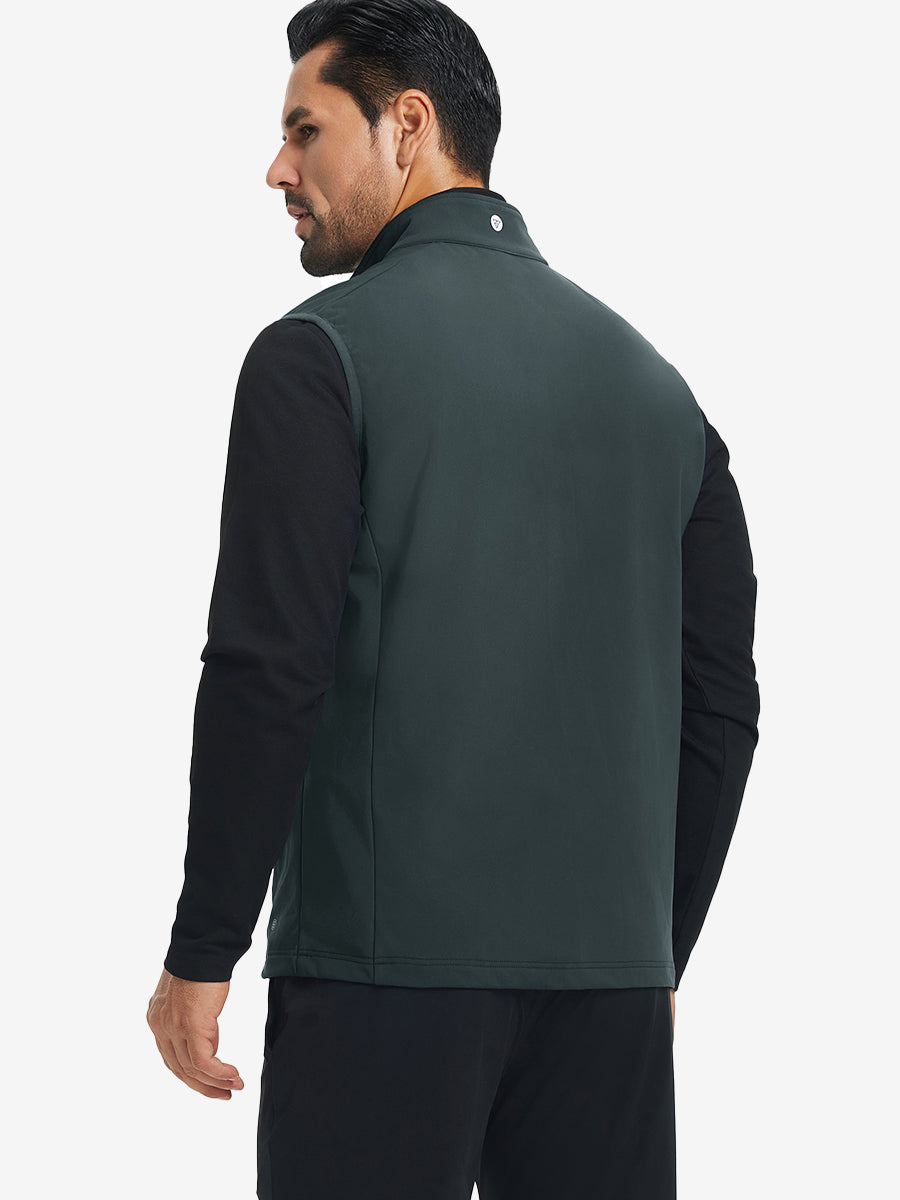 Water-Resistant Fleece Golf Vests