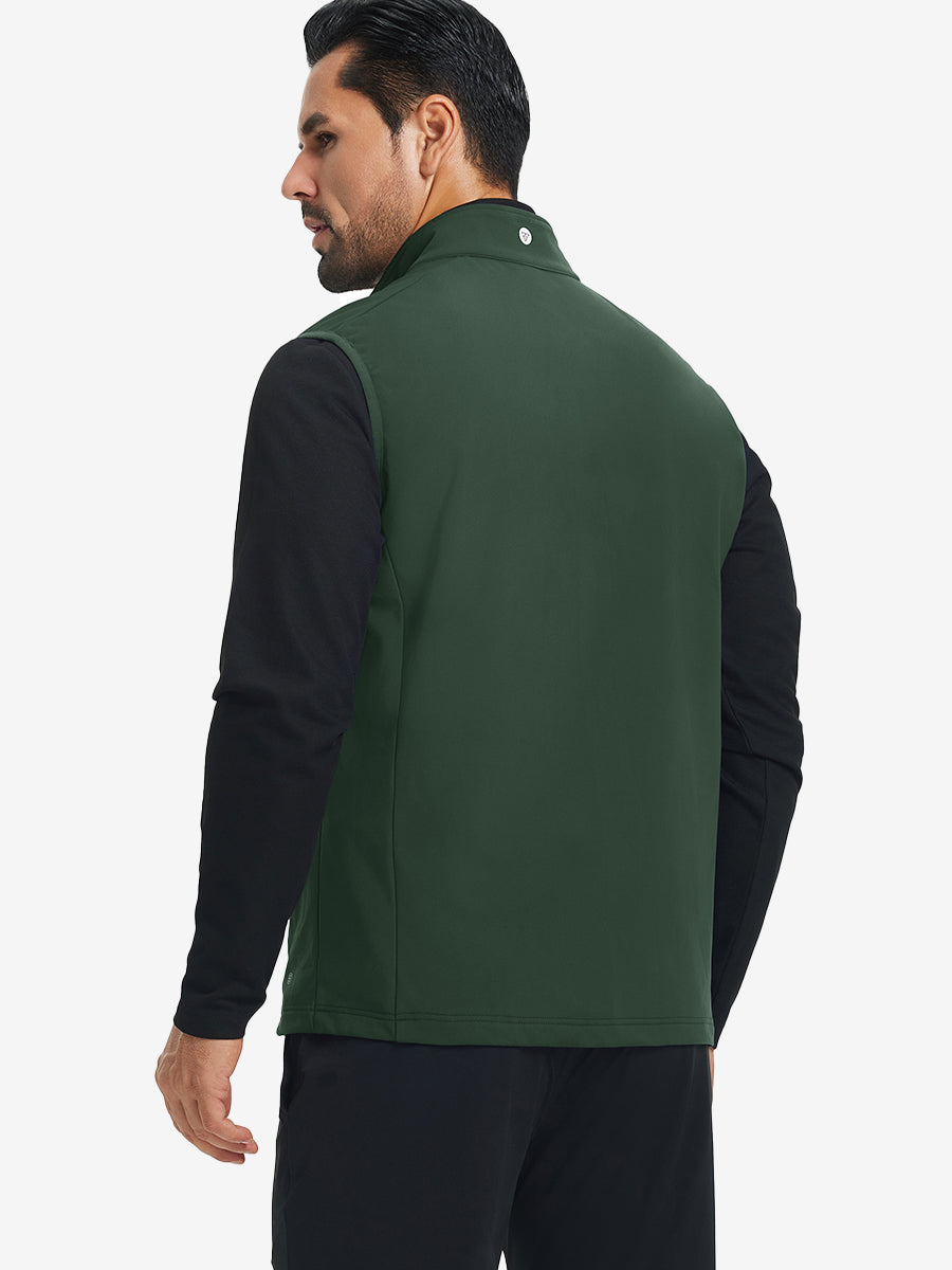 Water-Resistant Fleece Golf Vests