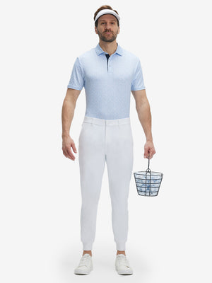 Flat Front Golf Joggers Pants with Belt Loops