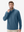 Heather Brushed Rib Knit Quarter Zip with 2 Pockets
