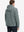 Back angle of the Polar Fleece Sweatshirt in Smoky Gray, model turns head slightly for casual style.