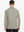 Back view of the dark khaki long sleeve pique polo, emphasizing its stylish and practical features.