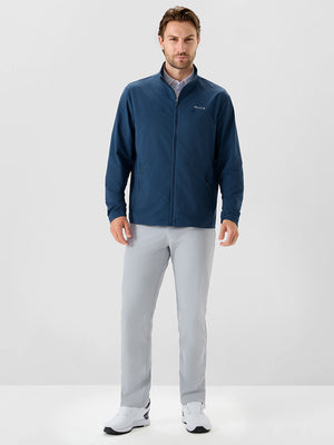 Lightweight Water-Resistant Nylon Blend Jacket