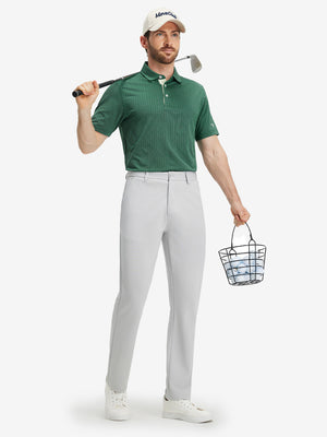 Classic Lightweight Jacquard Golf Shirts