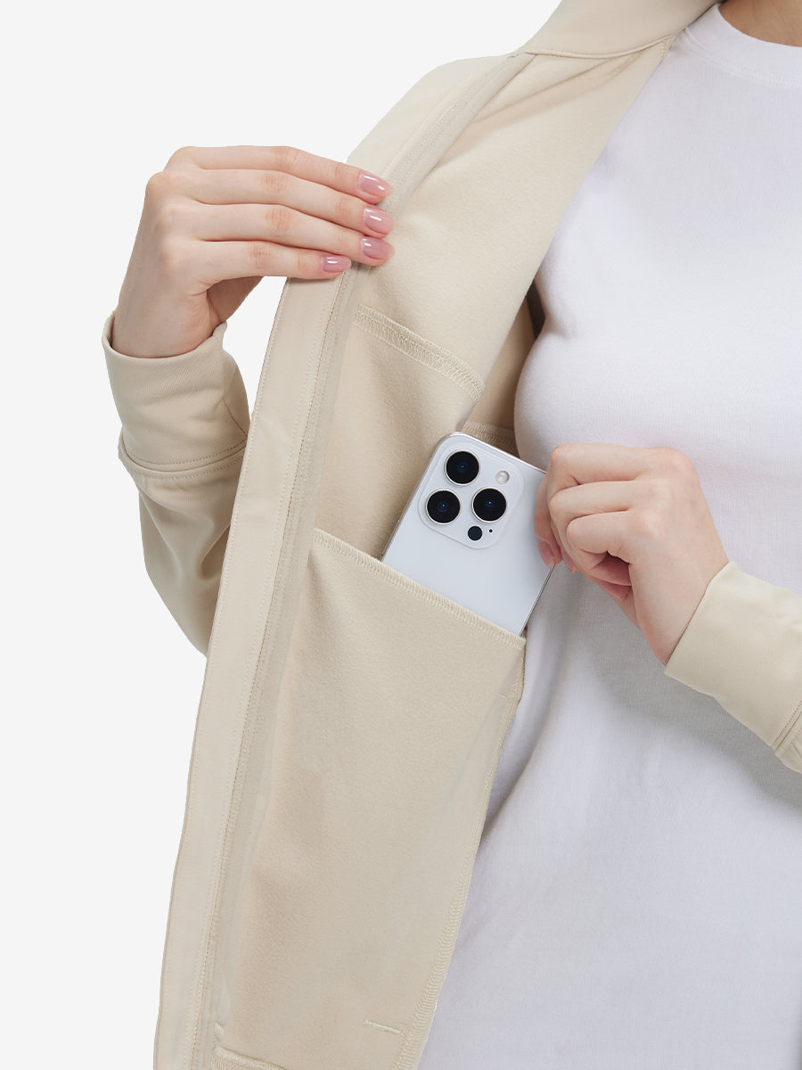 Women's Water-Resistant Stretch Fleece Lined Jacket