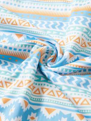 Trendy Print Fleece Hoodies