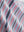 Fabric close-up of Performance yarn dye striped polo showing crisp stripes and pink blue stripe detail
