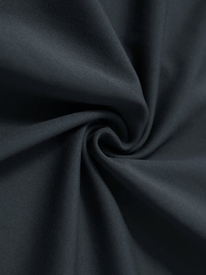 Fabric close-up of dry fit stretchy sweatshirts hoodies, soft knit texture with breathable feel in dark grey