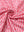 Fabric close-up of Everyday performance print polo with lightweight texture in red lobster