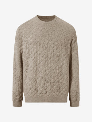 100% Cotton Knit Crew Neck Sweatshirt