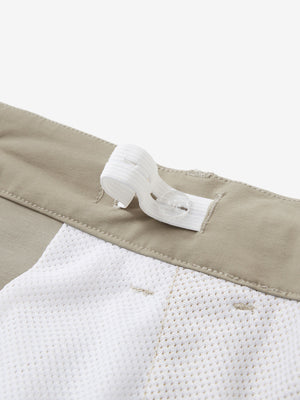 Pantalones cortos de golf de frente plano y secado rápido para niños