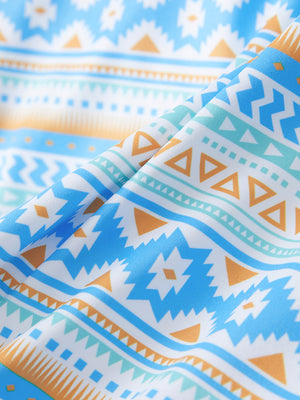 Youth Print Stretch Lightweight Polo Shirts