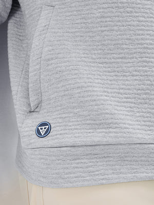Textured Heather Cozy Quarter Zip