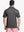 Rear half-body shot showing fit of BLACK Performance Ananas Jacquard Polo