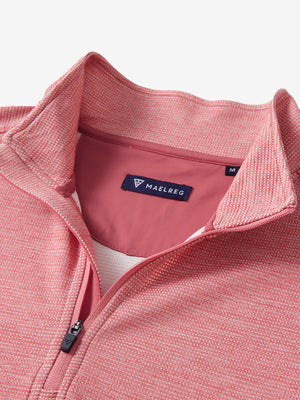 Dry Fit Texture Golf Quarter Zip Pullover