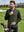 Windproof Colorblock Heather Full Zip Jacket