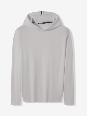 Vertical Stripes Ribbed Knit Hoodies Sweatshirt